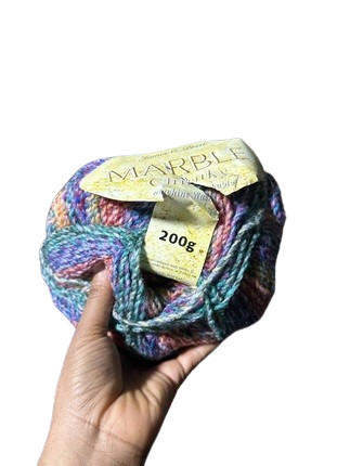 Marble chunky yarn